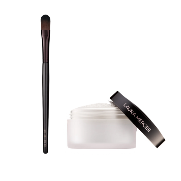 laura mercier Secret Brightening Color Correcting Under Eye Setting Powder + Brush Set