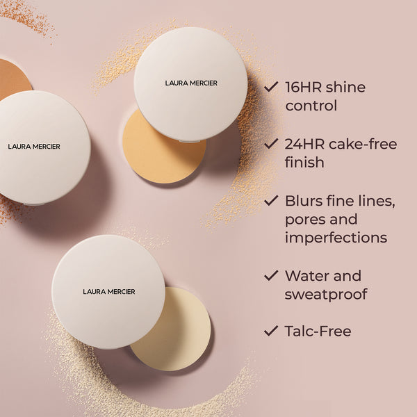Laura Mercier Translucent Pressed Talc-Free Waterproof Setting Powder Ultra-Blur