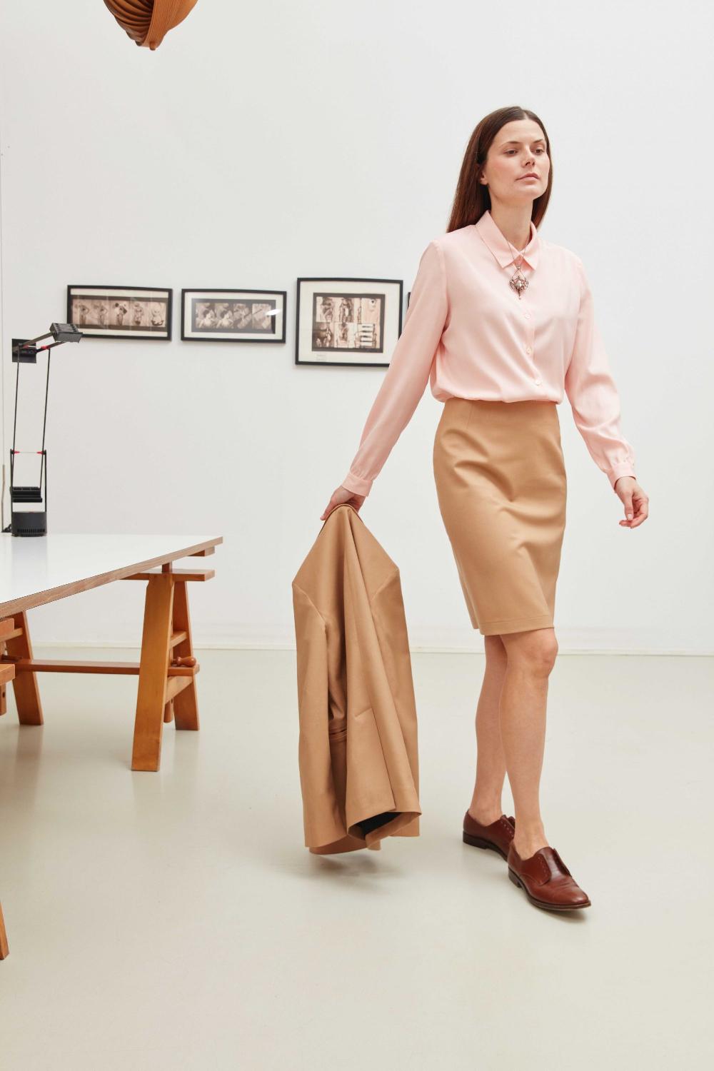 Laura Urbinati BLAZER WOOL CASHMERE STRETCH FLANNEL