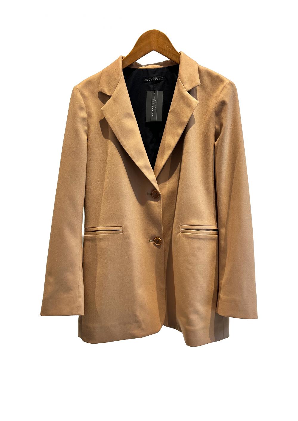 Laura Urbinati BLAZER WOOL/CASHMERE STRETCH FLANNEL