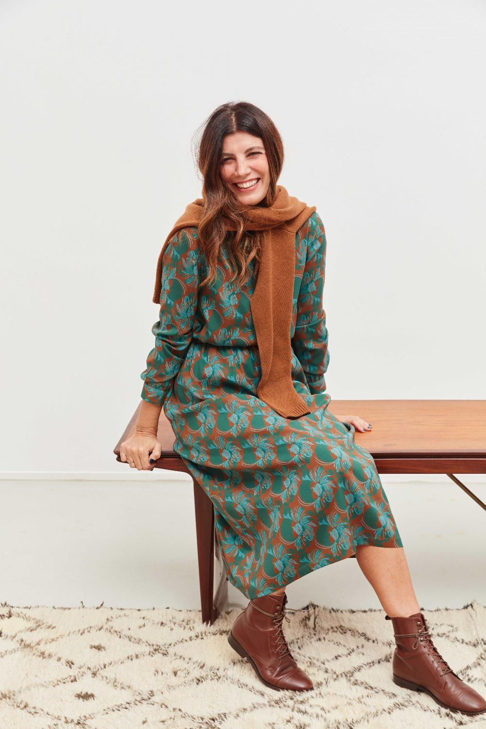 Laura Urbinati CHUNKY BOXY SWEATER CHUNKY 100% CASHMERE MADE IN ITALY