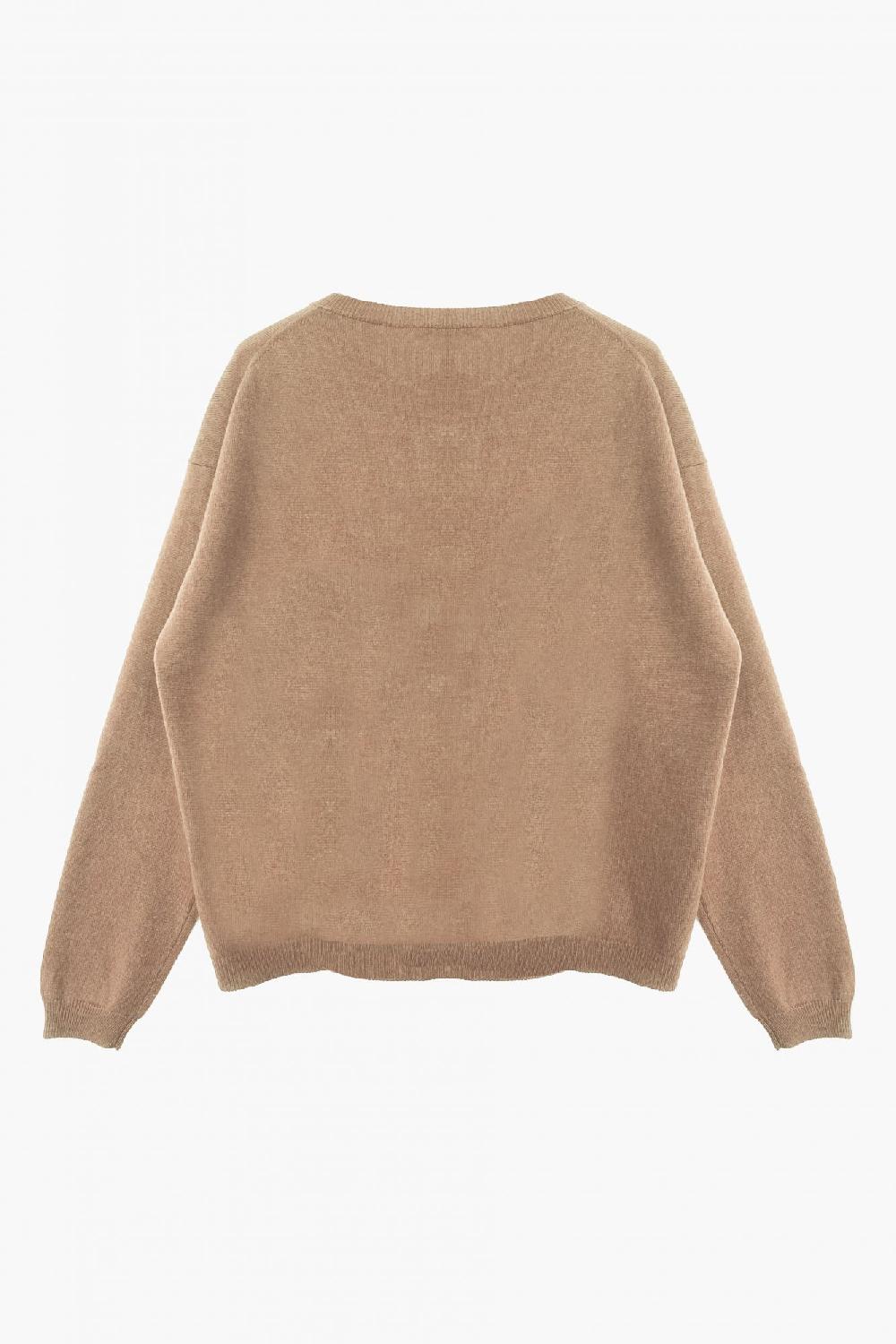 Laura Urbinati CREW NECK CARDIGAN 100% CASHMERE MADE IN ITALY