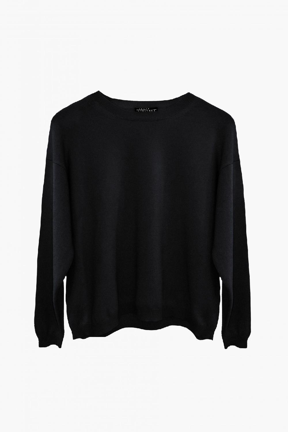 laura urbinati CREW NECK SWEATER 100% CASHMERE MADE IN ITALY