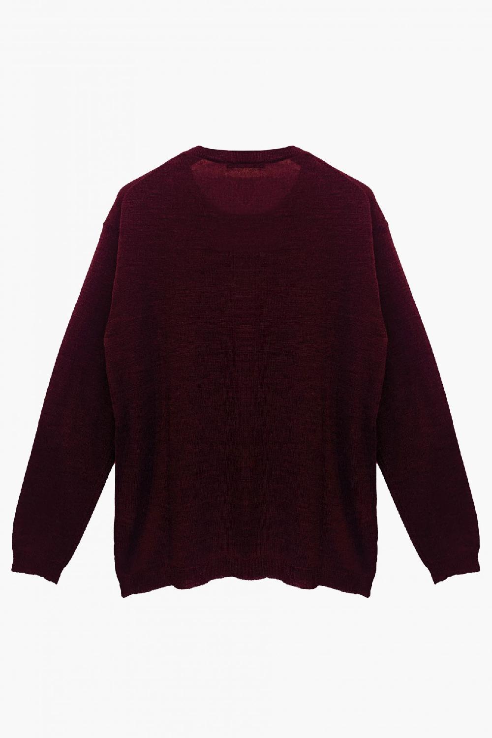 Laura Urbinati CREW NECK SWEATER MERINO EXTRA FINE WOOL