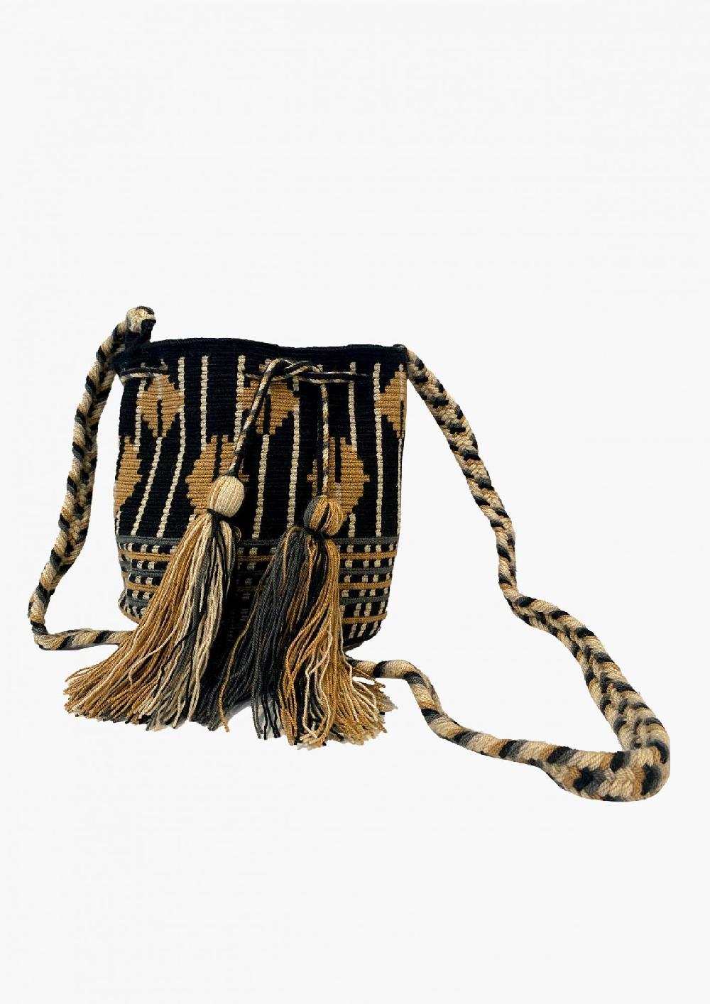 laura urbinati GUANABANA CROSSBODY M BAG - HIBISCUS HANDMADE IN COLOMBIA