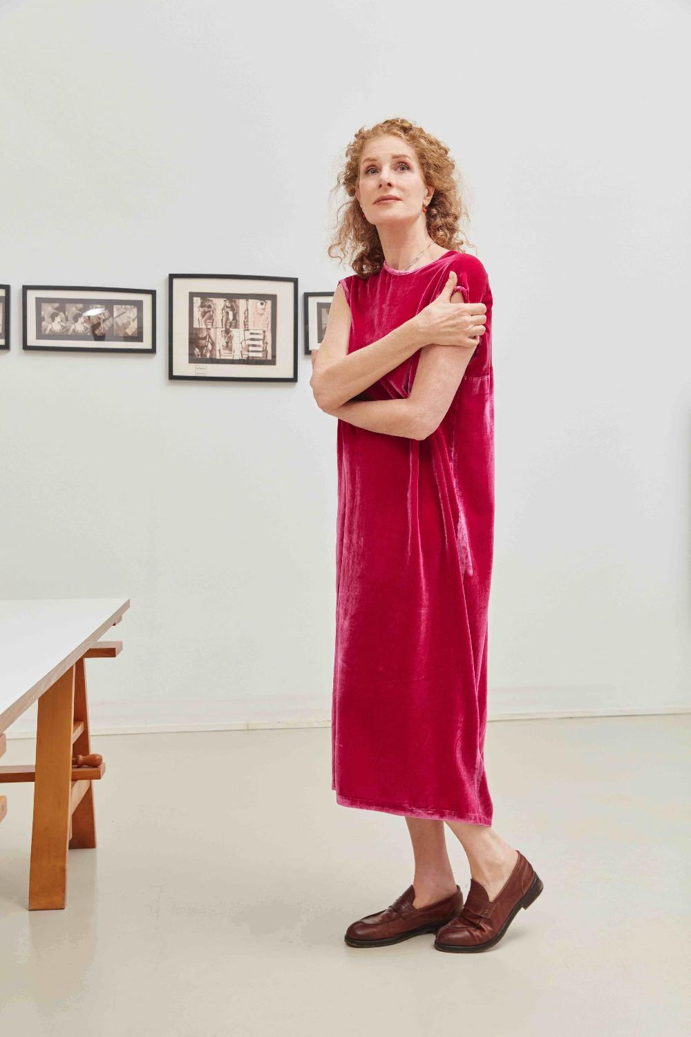 Laura Urbinati ABITO SCHIENA SILK VELVET