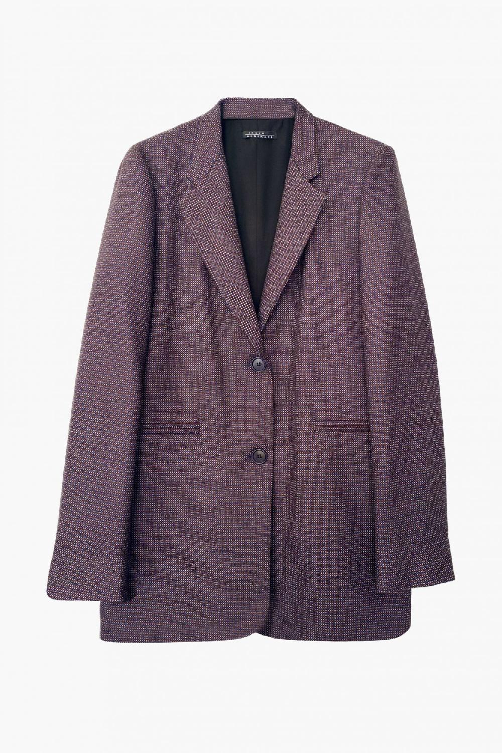laura urbinati BLAZER STRETCH FLANNEL