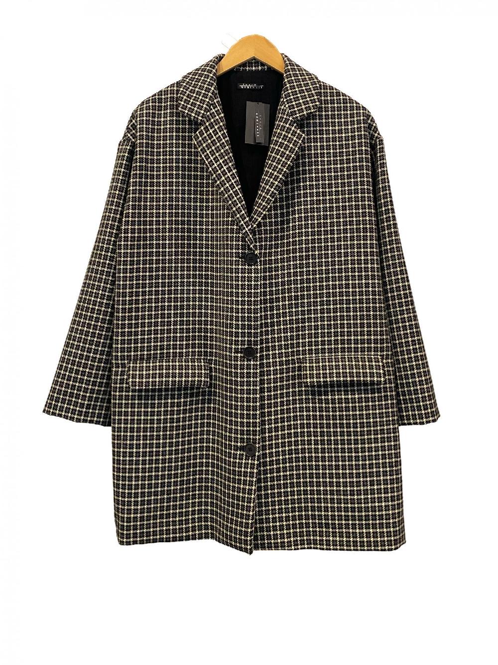 laura urbinati COAT 100% VIRGIN WOOL TWEED