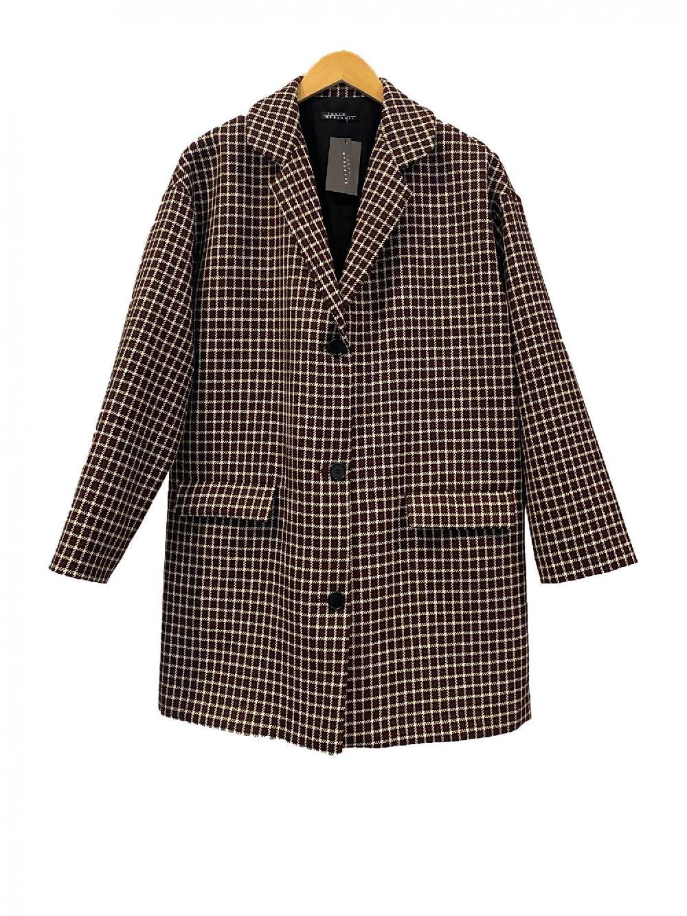 laura urbinati COAT 100% VIRGIN WOOL TWEED