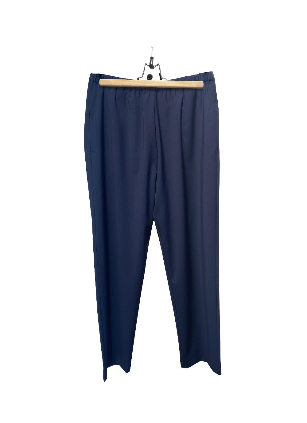 laura urbinati ELASTIC WAIST PANTS STRETCH WOOL