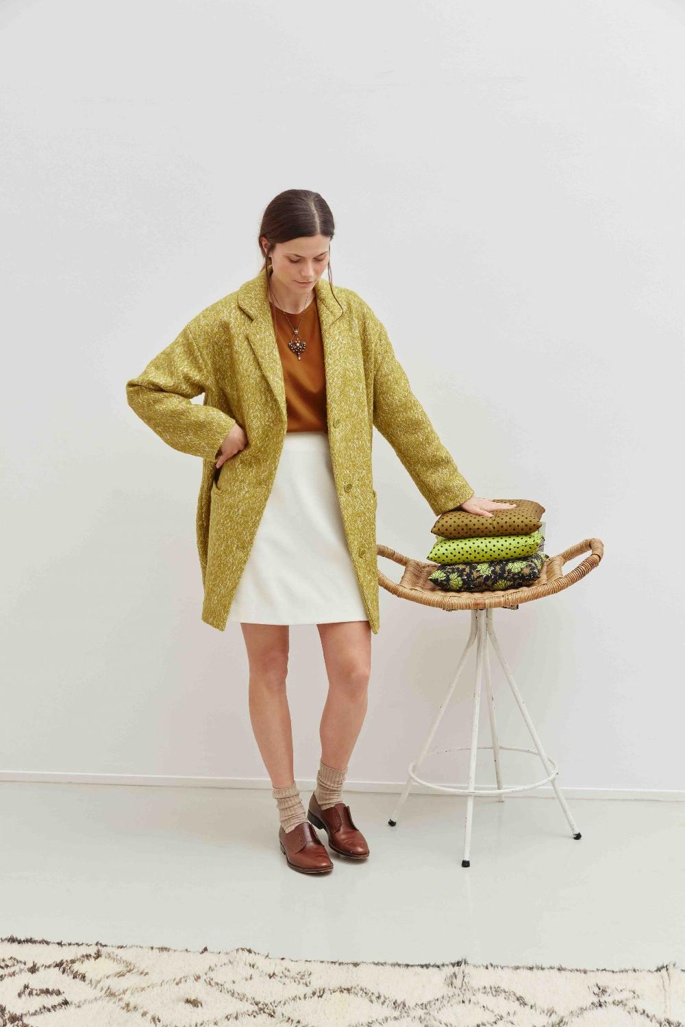 Laura Urbinati MINI SKIRT VELVET