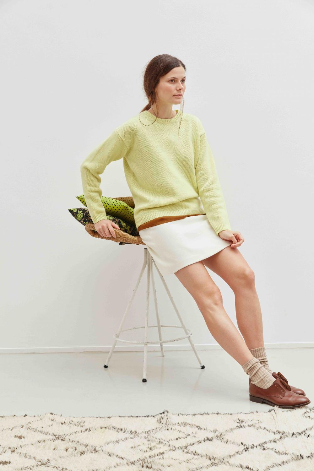 laura urbinati MINI SKIRT VELVET