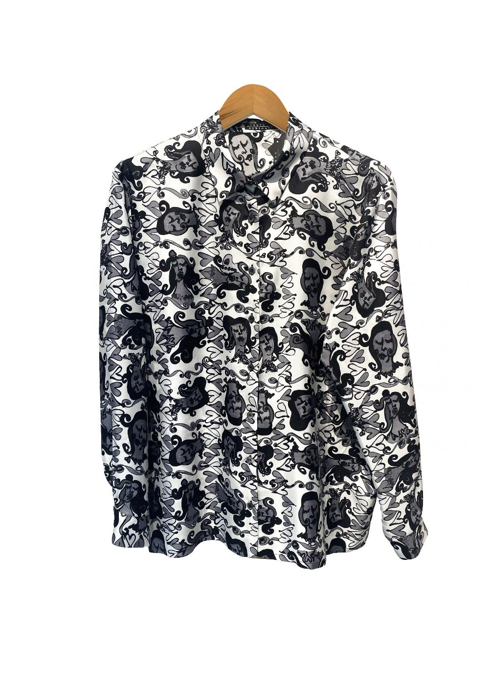 laura urbinati OVERSIZE SHIRT SILK TWILL