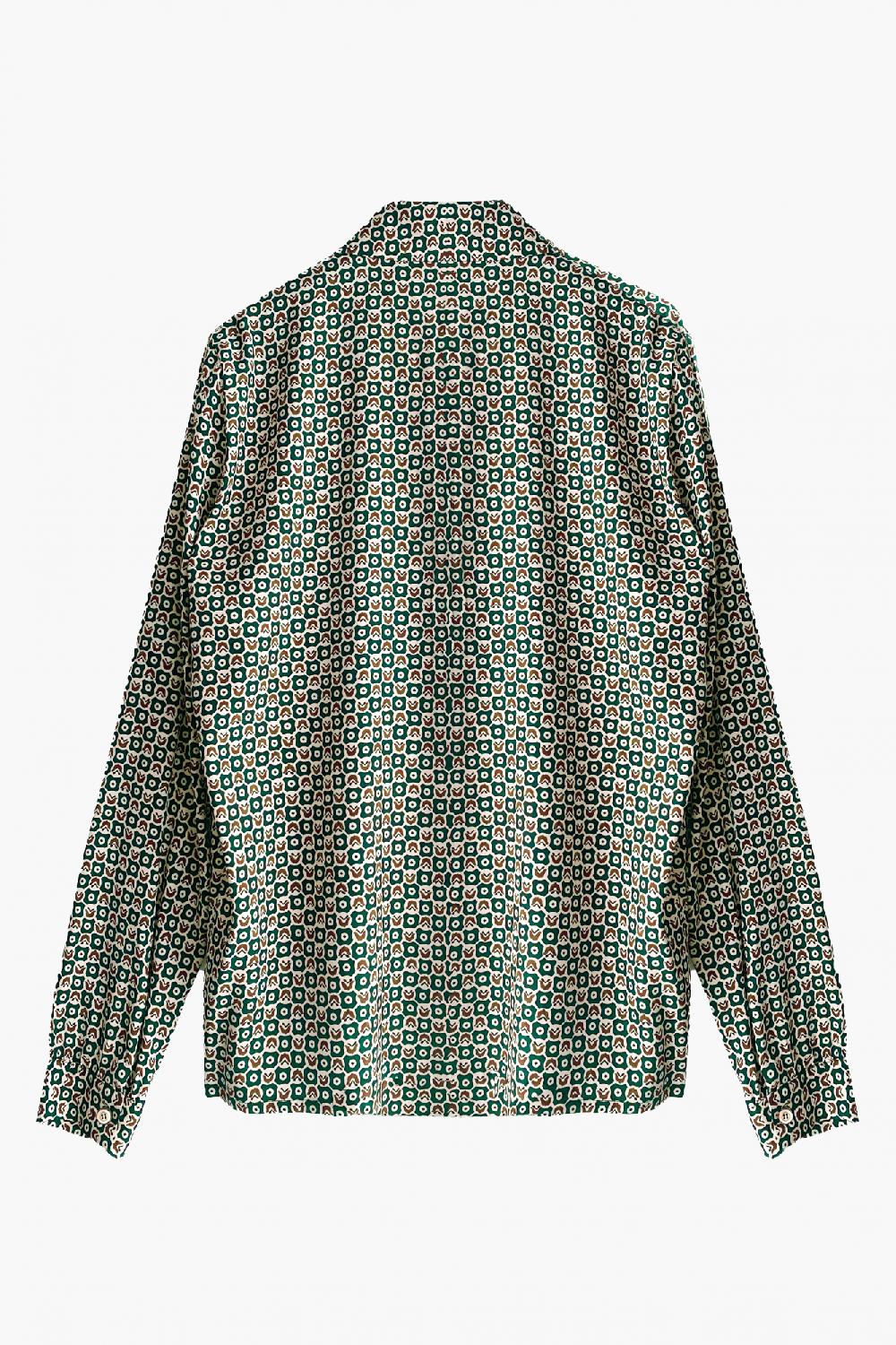 Laura Urbinati OVERSIZED SHIRT VERDE