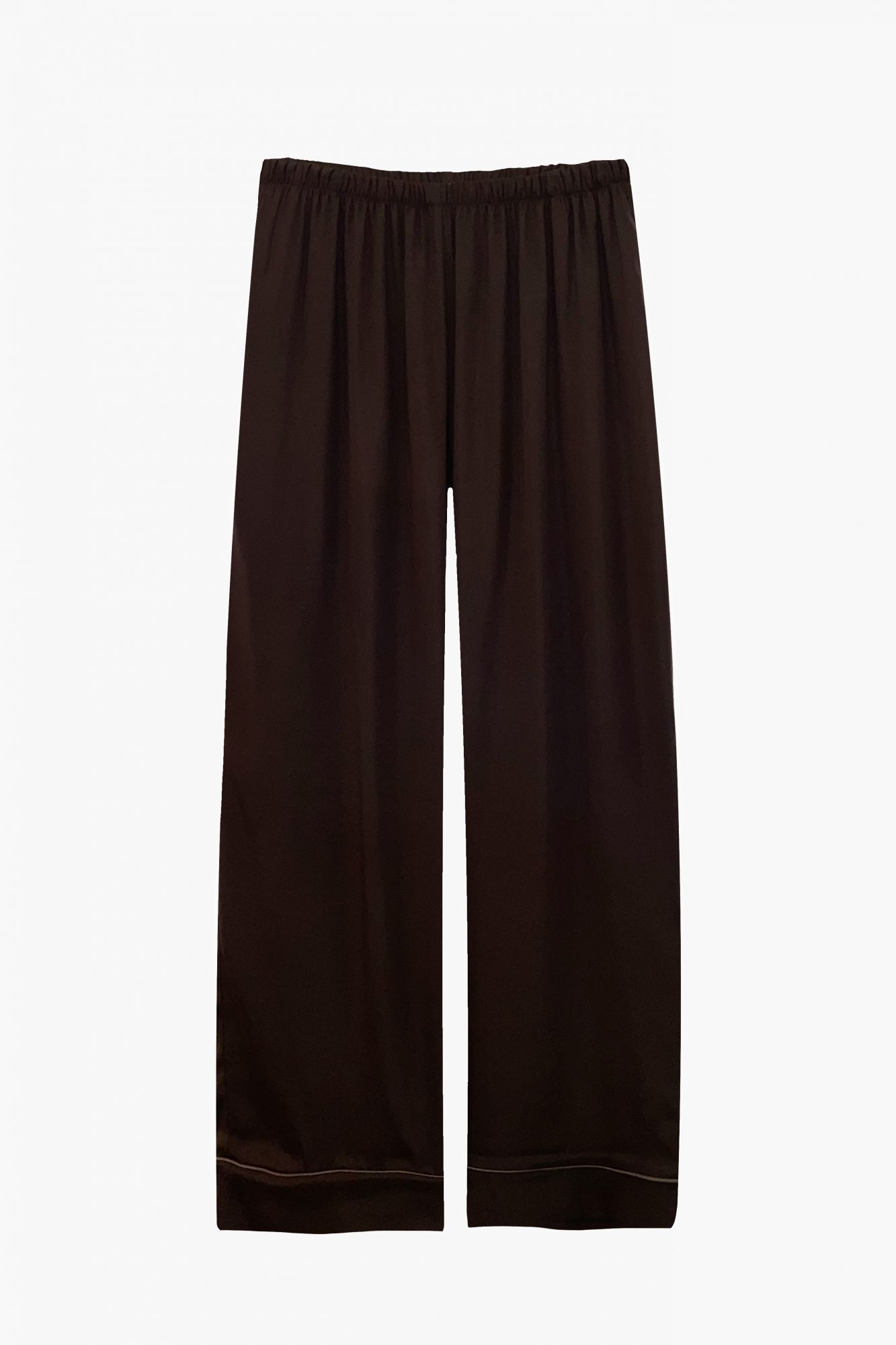 laura urbinati PAJAMA TROUSERS STRETCH SILK SATIN