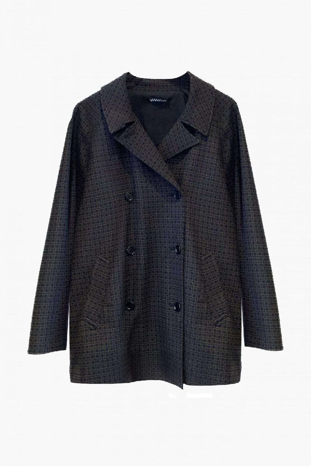 laura urbinati PEACOAT CHEQUE