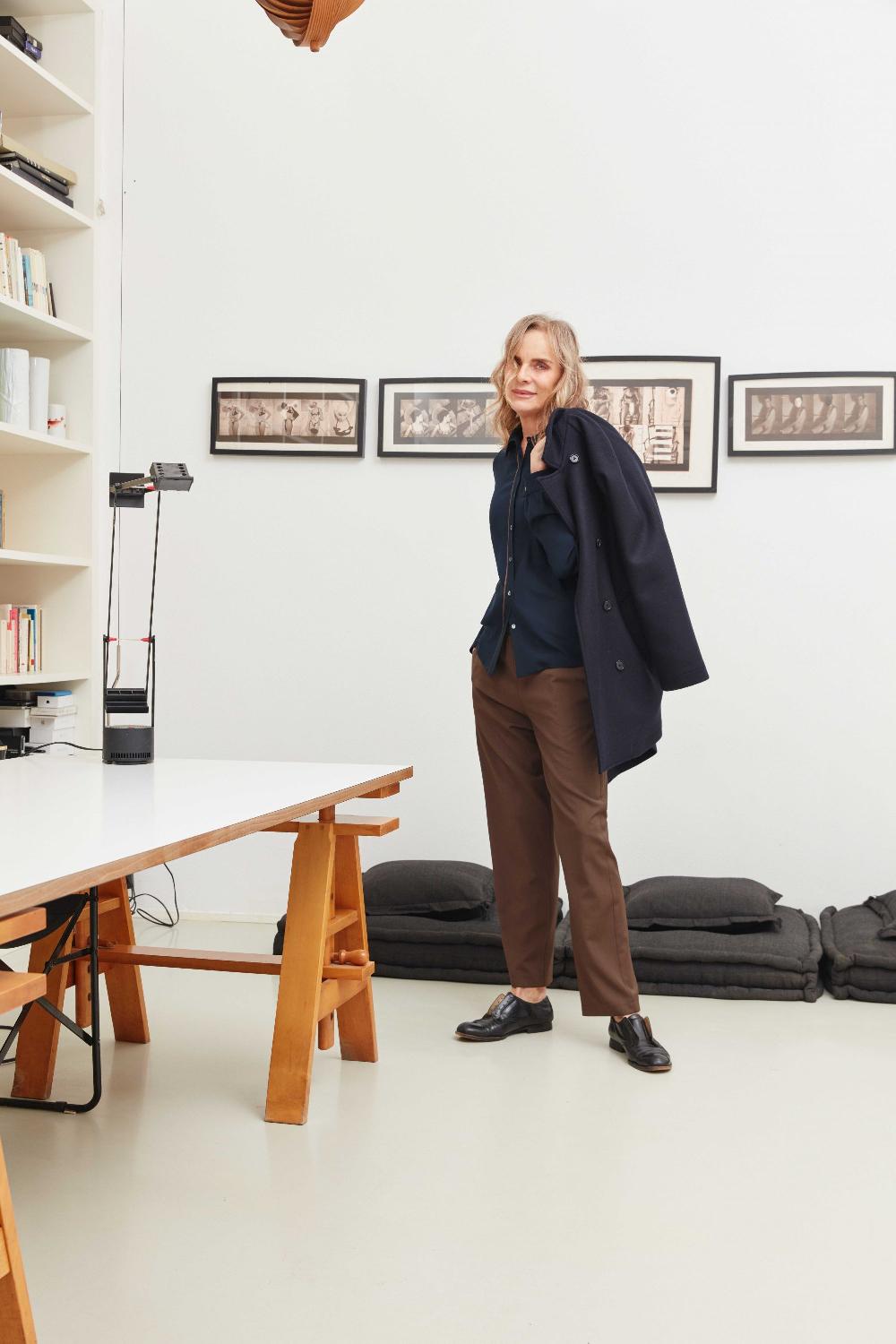 Laura Urbinati PEACOT WOOL PANNO DOUBLE