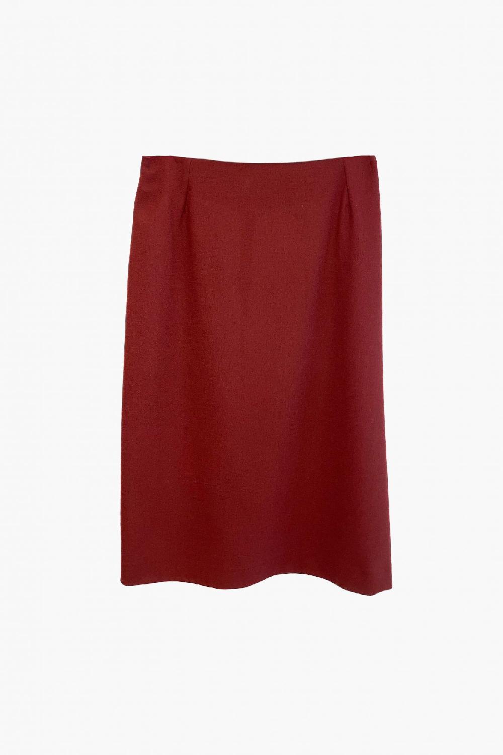 Laura Urbinati PENCIL SKIRT WOOL CREPE