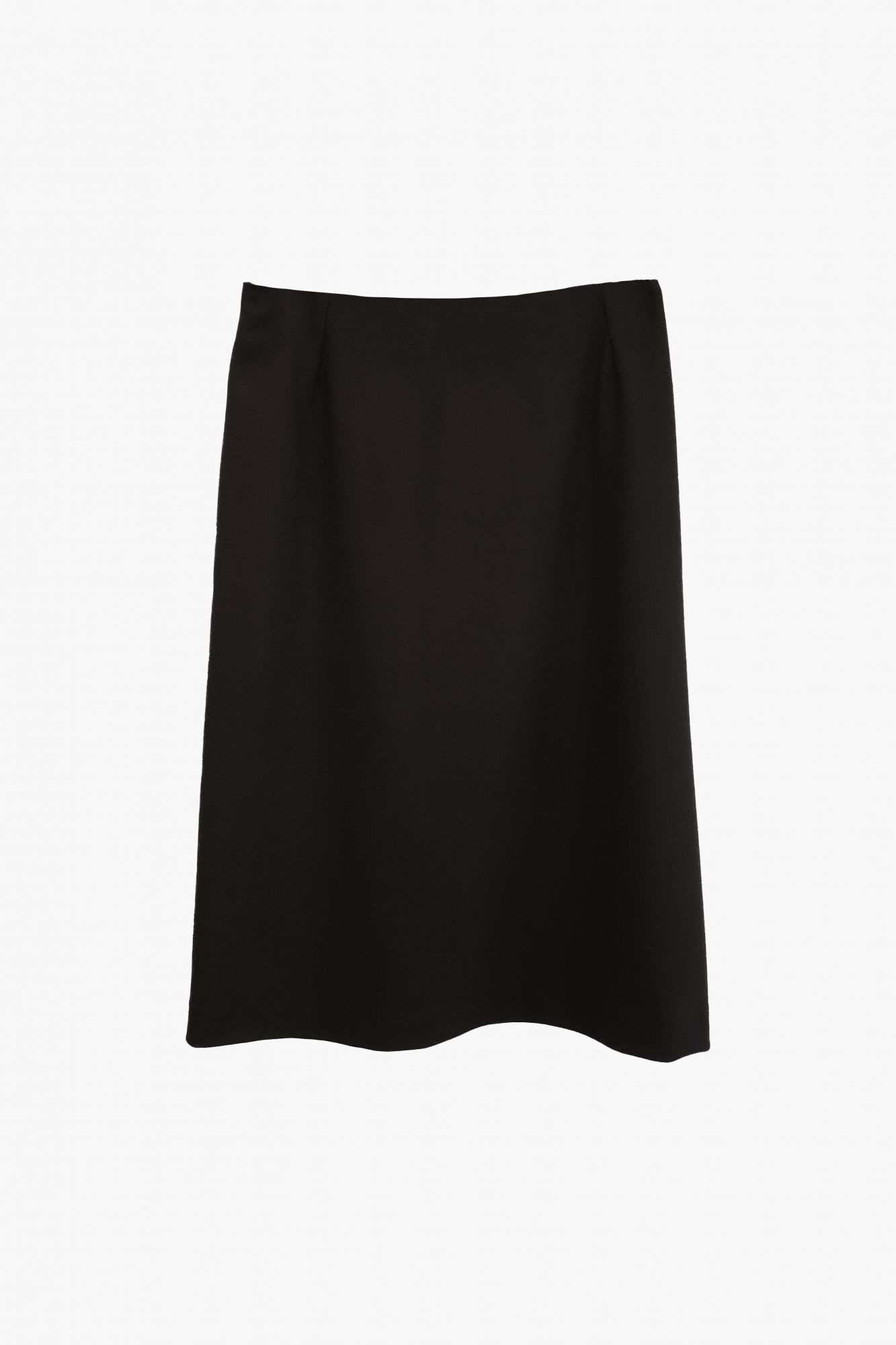 laura urbinati PENCIL SKIRT WOOL CREPE