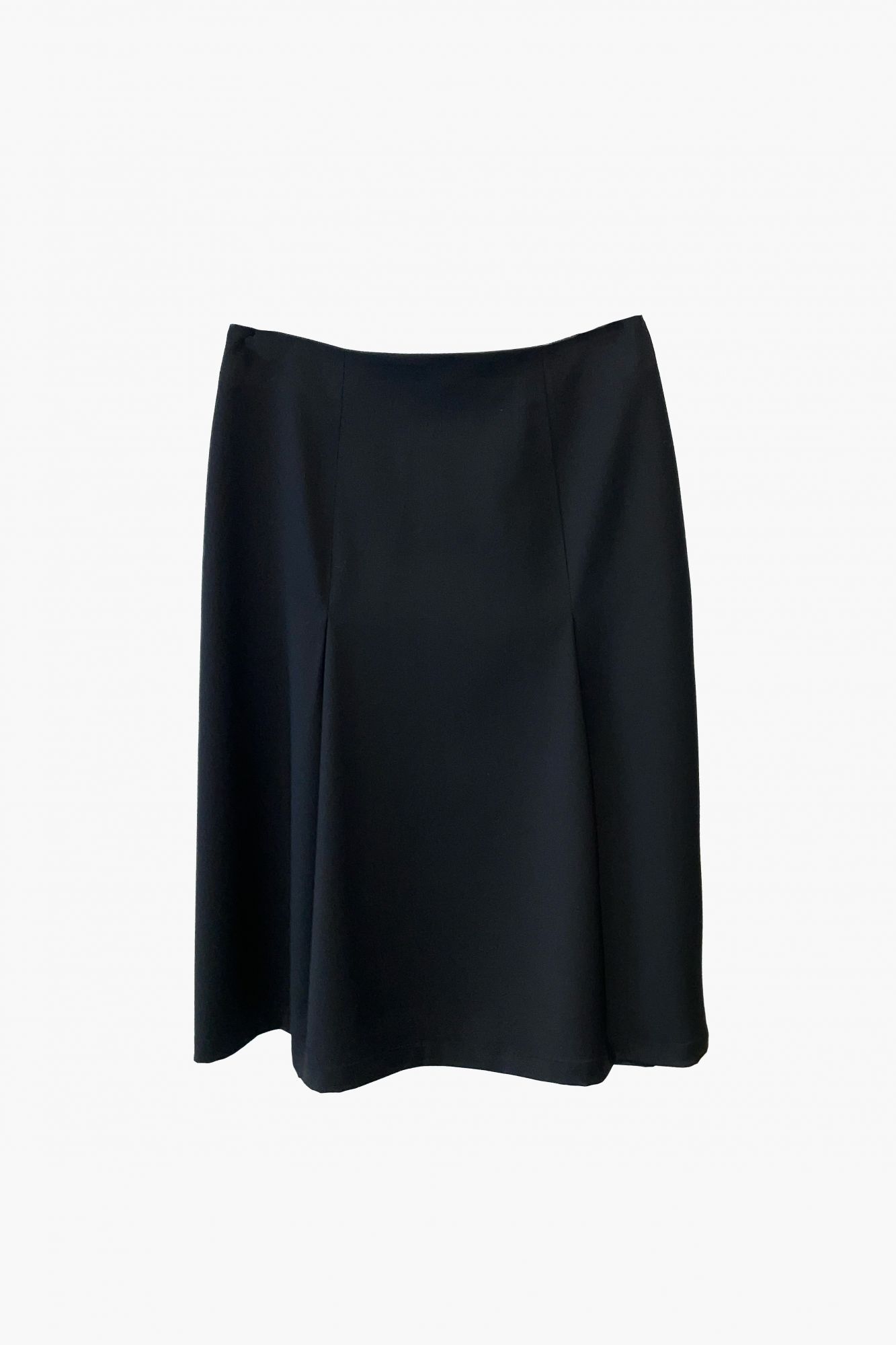 Laura Urbinati PLEATED SKIRT STRETCH WOOL