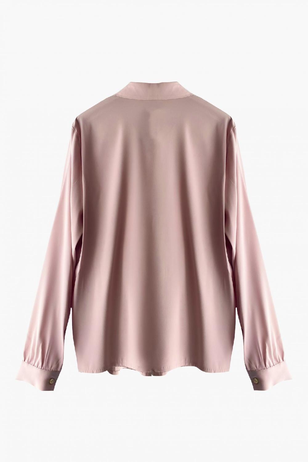 Laura Urbinati SHIRT STRETCH SILK SATIN