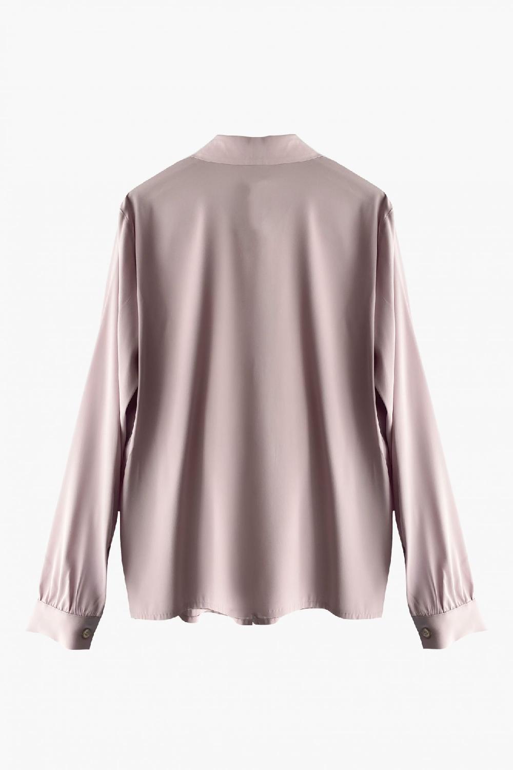 Laura Urbinati SHIRT STRETCH SILK SATIN