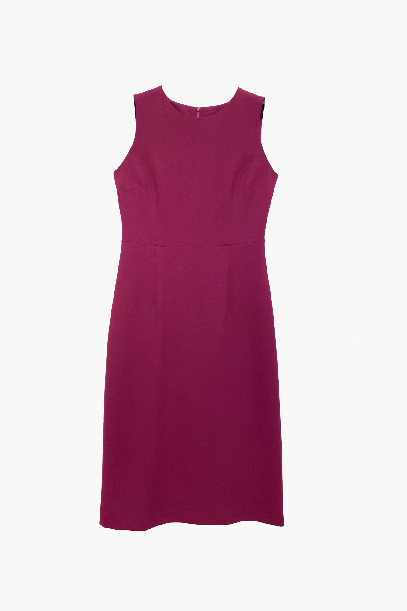 Laura Urbinati SLEEVELESS DRESS WOOL CREPE
