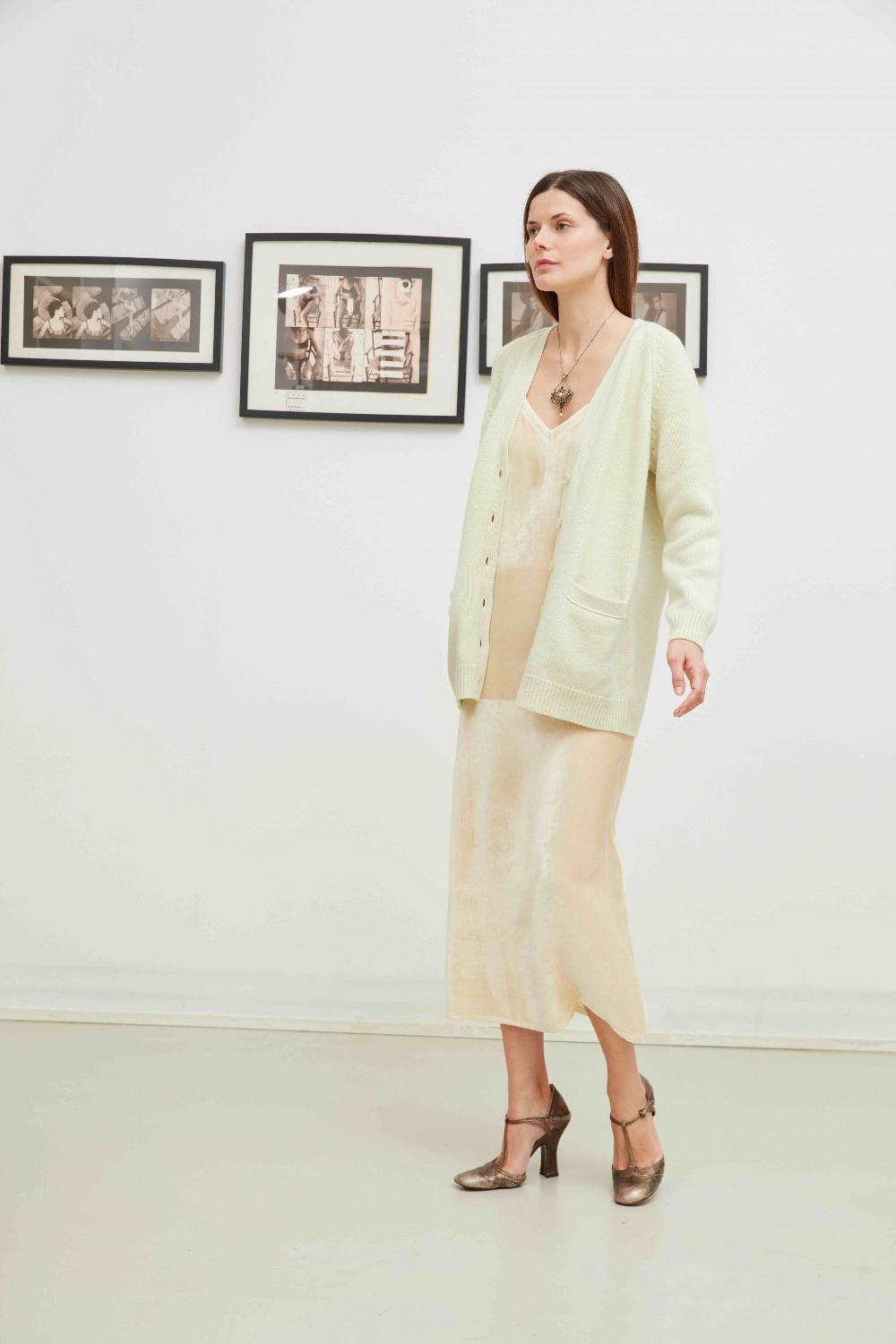 Laura Urbinati SLIP DRESS SILK VELVET