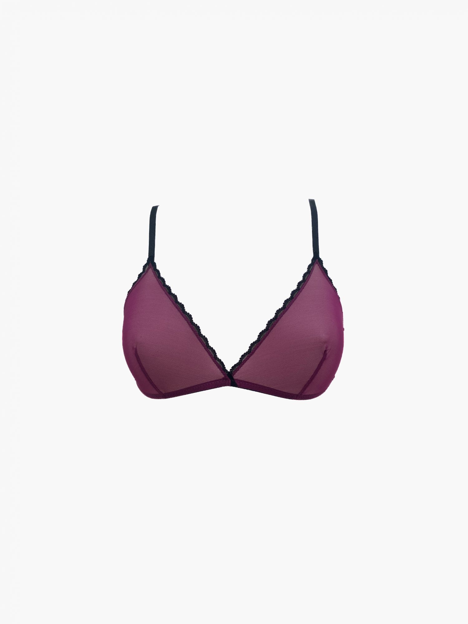 laura urbinati TRIANGLE BRA STRETCH TOULLE