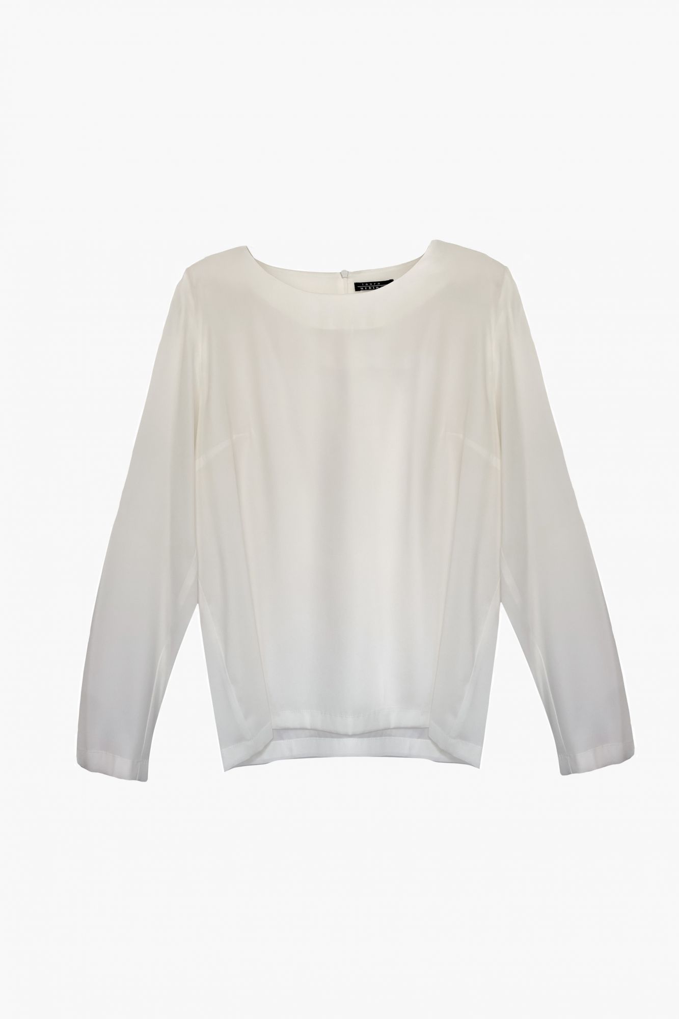 laura urbinati TUNIC STRETCH SILK SATIN