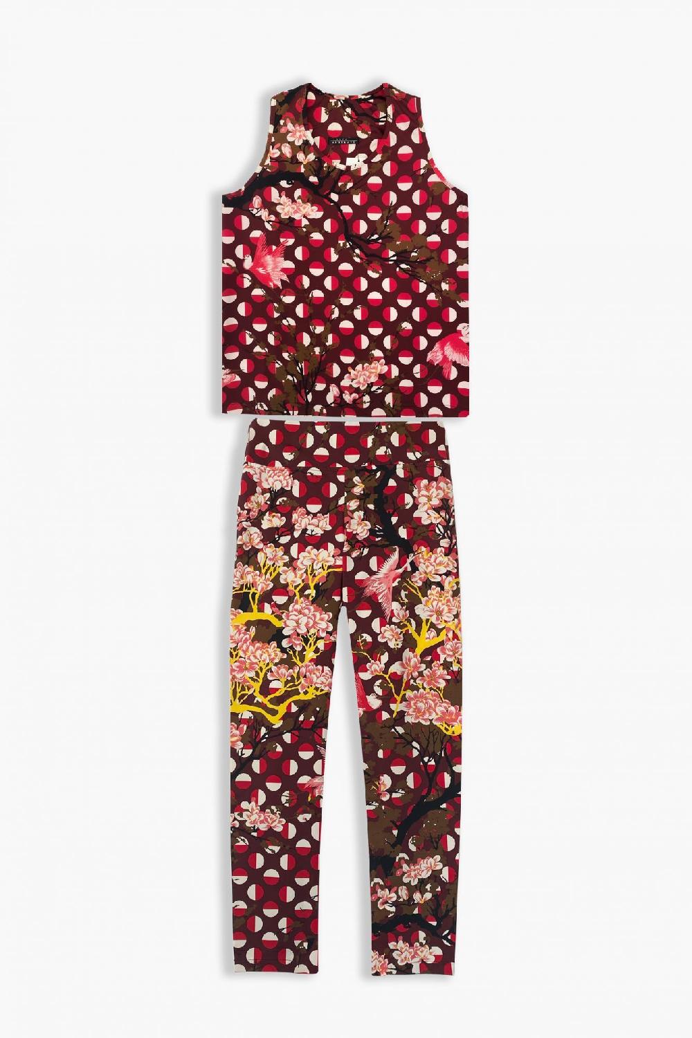 laura urbinati YOGA SET STRETCH MATTE POLYAMIDE