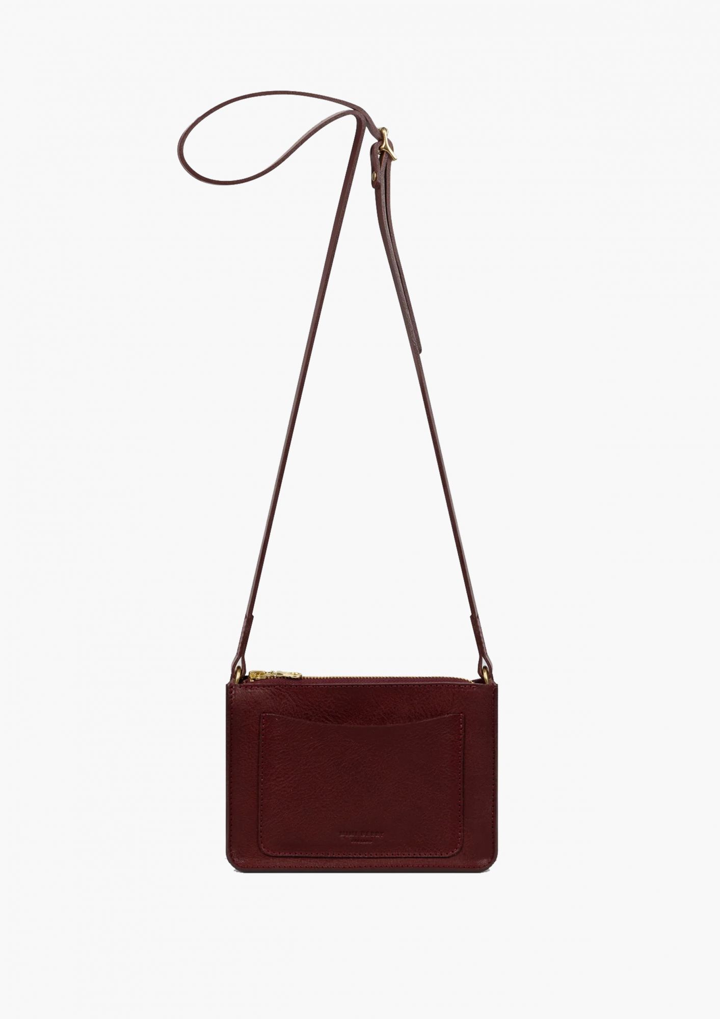 Laura Urbinati MIMI BERRY - SPARROW SMALL CROSSBODY BAG ITALIAN VEG LEATHER