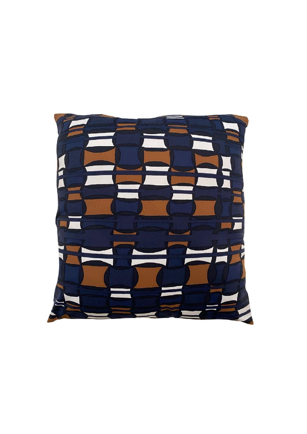 laura urbinati PILLOW 40X40 UPCYCLED ARCHIVE MATTE POLYAMIDE PRINT