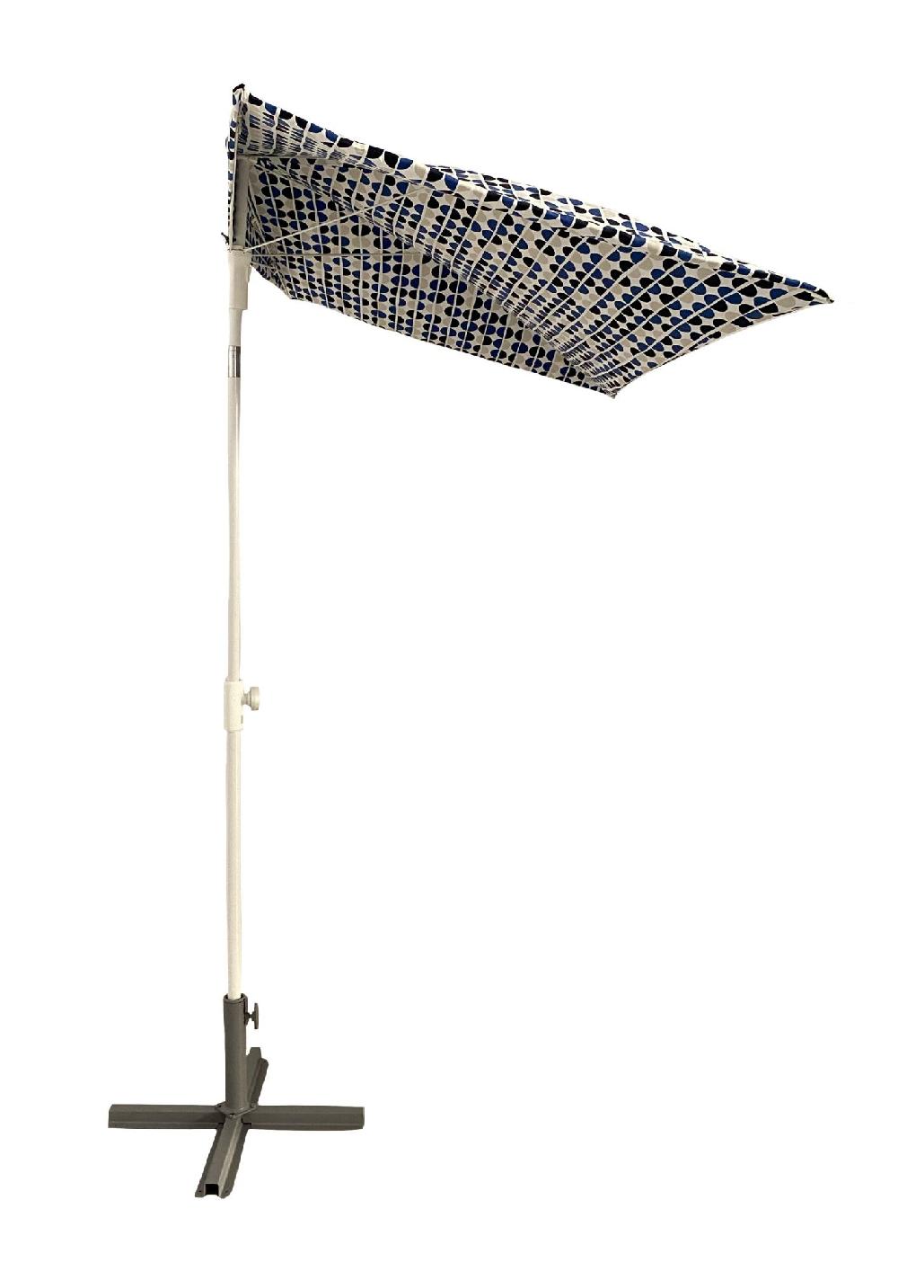 laura urbinati SUN SEMI-UMBRELLA UPCYCLED ARCHIVE MATTE POLYAMIDE PRINT