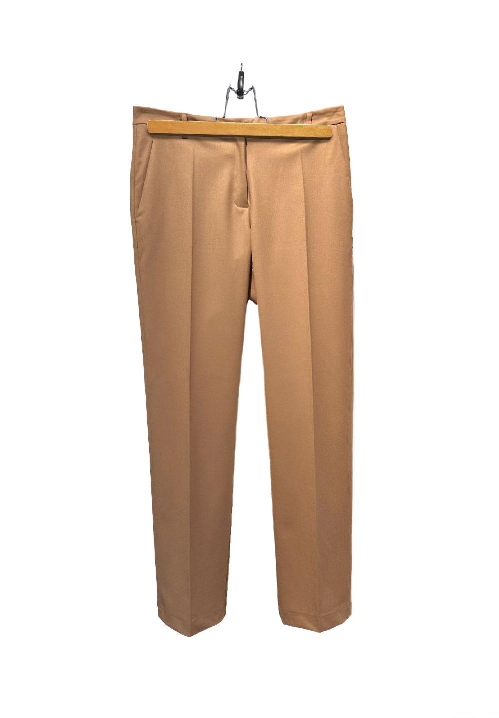laura urbinati TRUMPET LONG PANTS WOOL CASHMERE STRETCH FLANNEL