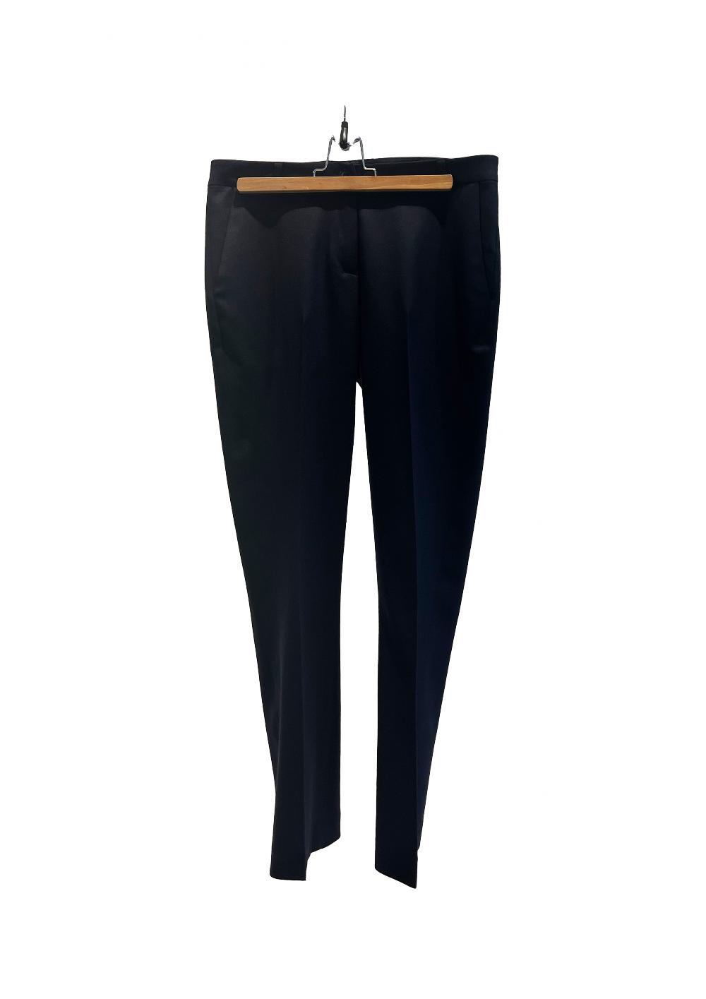 Laura Urbinati TRUMPET TROUSERS WOOL CASHMERE STRETCH FLANNEL