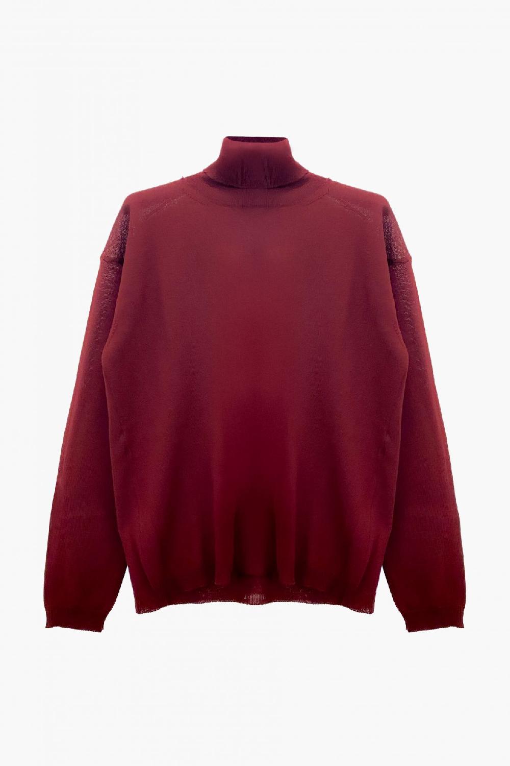 laura urbinati TURLTLENECK SWEATER MERINO EXTRA FINE WOOL