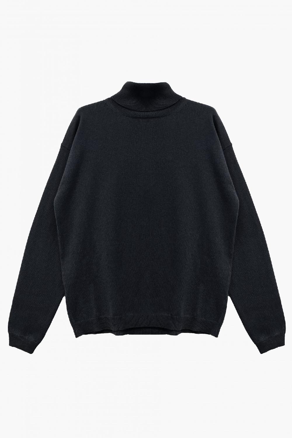 laura urbinati TURTLENECK SWEATER 100% CASHMERE MADE IN ITALY