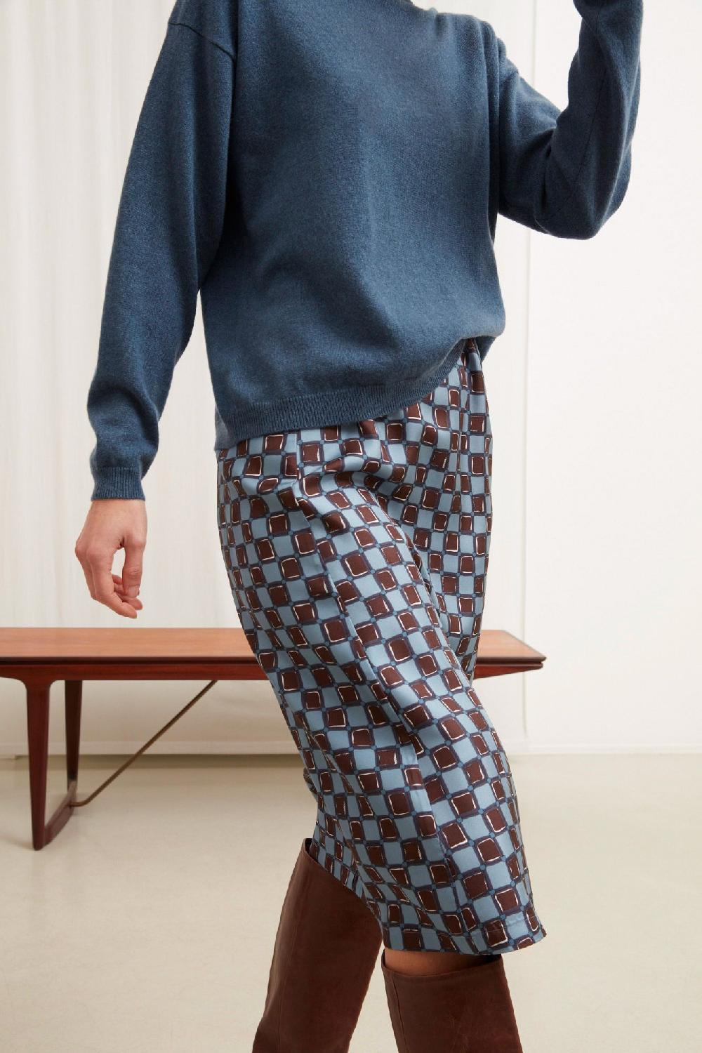 laura urbinati TURTLENECK SWEATER 100% CASHMERE MADE IN ITALY