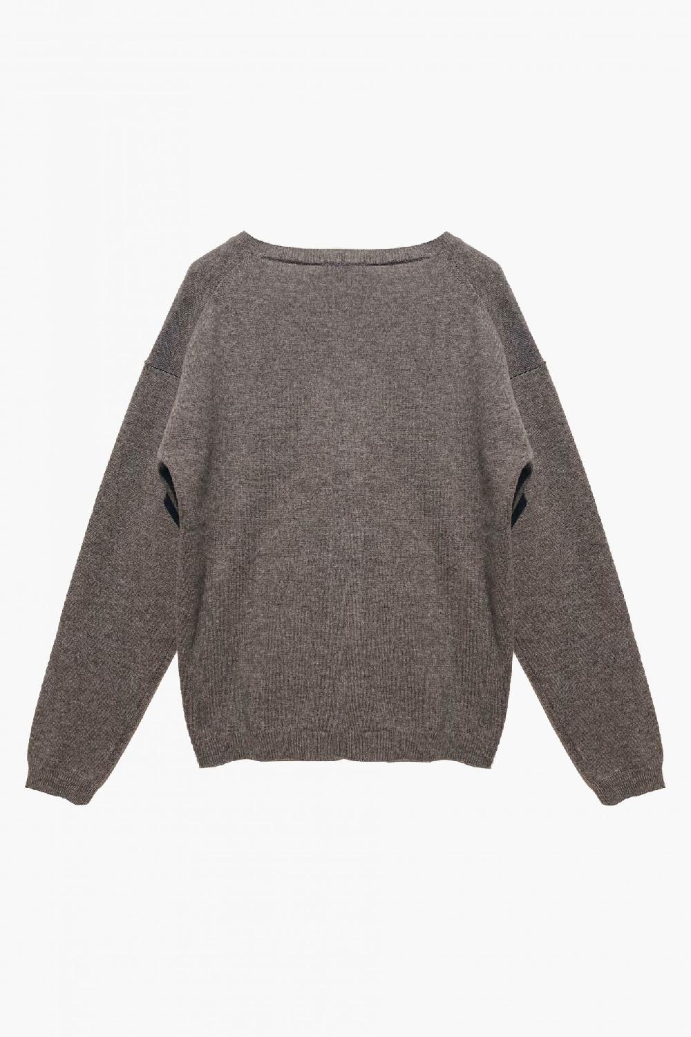 Laura Urbinati V-NECK CARDIGAN 100% CASHMERE MADE IN ITALY