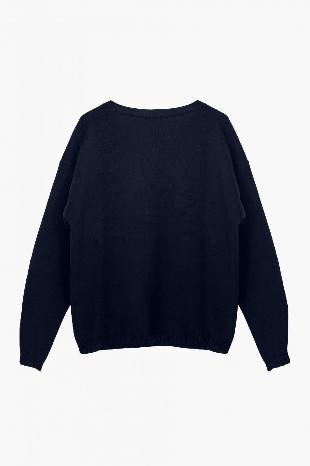 Laura Urbinati V-NECK CARDIGAN 100% CASHMERE MADE IN ITALY