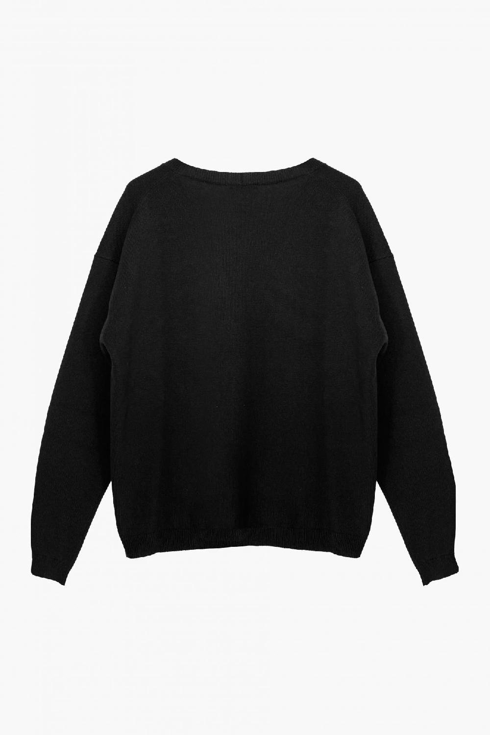 Laura Urbinati V-NECK CARDIGAN 100% CASHMERE MADE IN ITALY