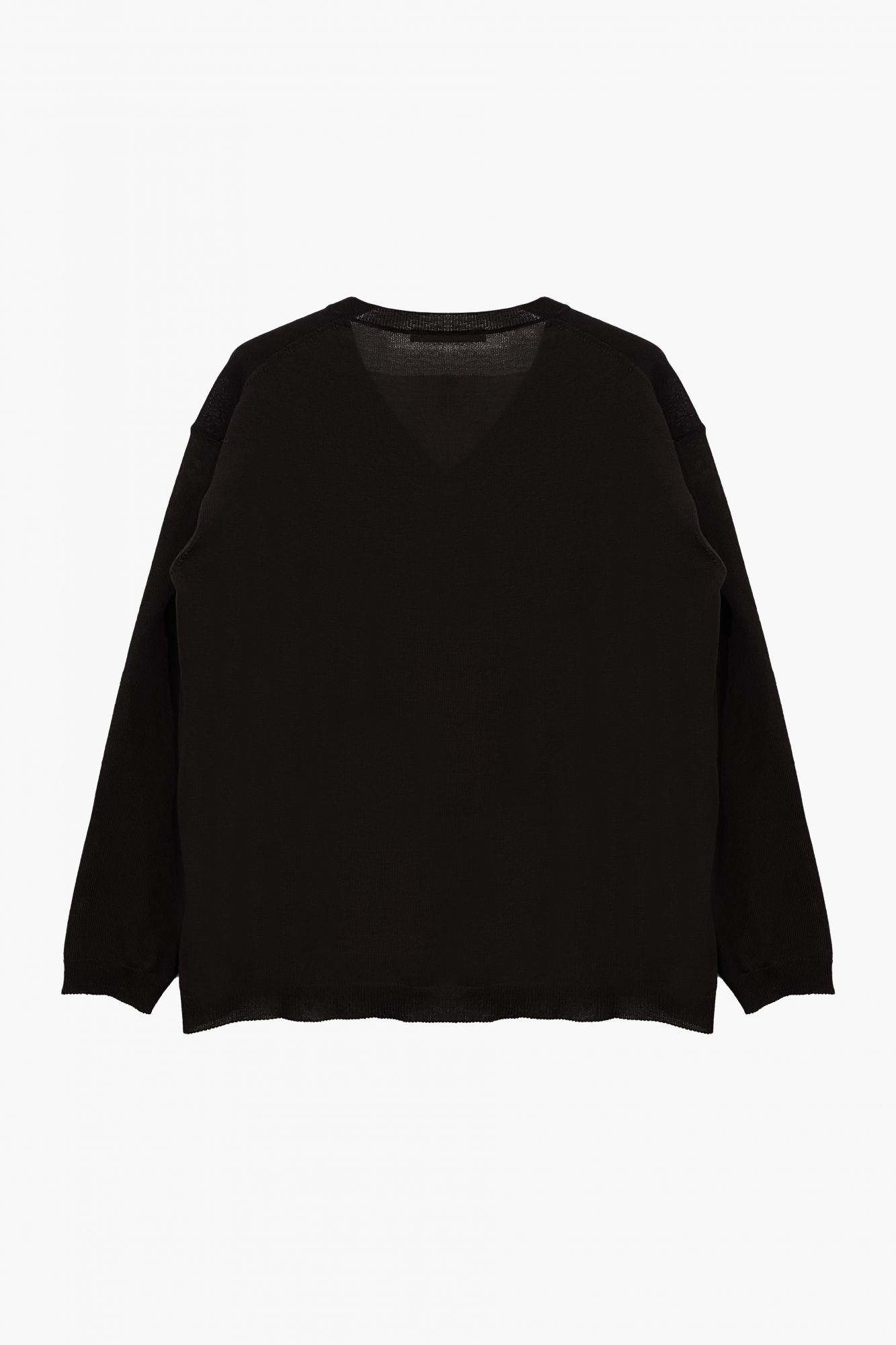 Laura Urbinati V-NECK CARDIGAN MERINO EXTRA FINE WOOL