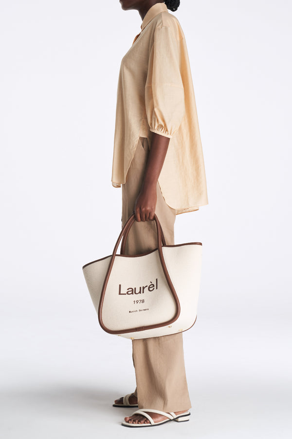 Laurèl Laurèl High-Waisted Straight-Leg Pants Sage Green