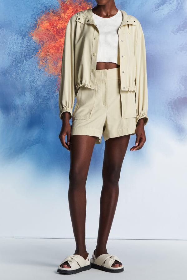 Laurèl Laurèl Apricot Drawstring Jacket Apricot
