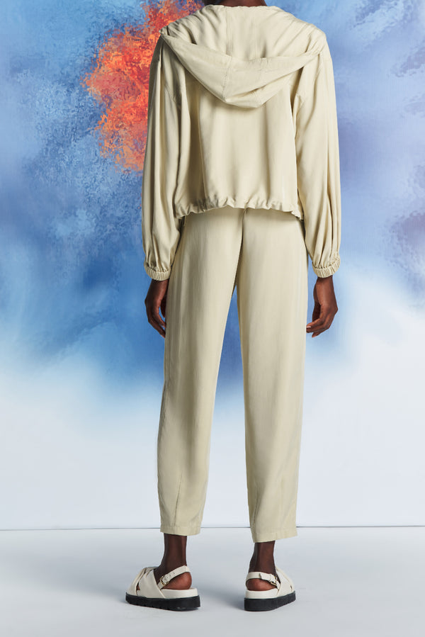 Laurèl Laurèl Apricot Tapered Trousers Apricot