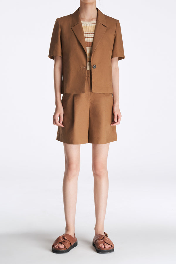 laurèl Laurèl Boat Neck Sweater Gradient Stripes