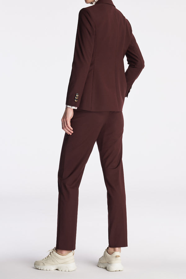 Laurèl Laurèl Classic Blazer Red