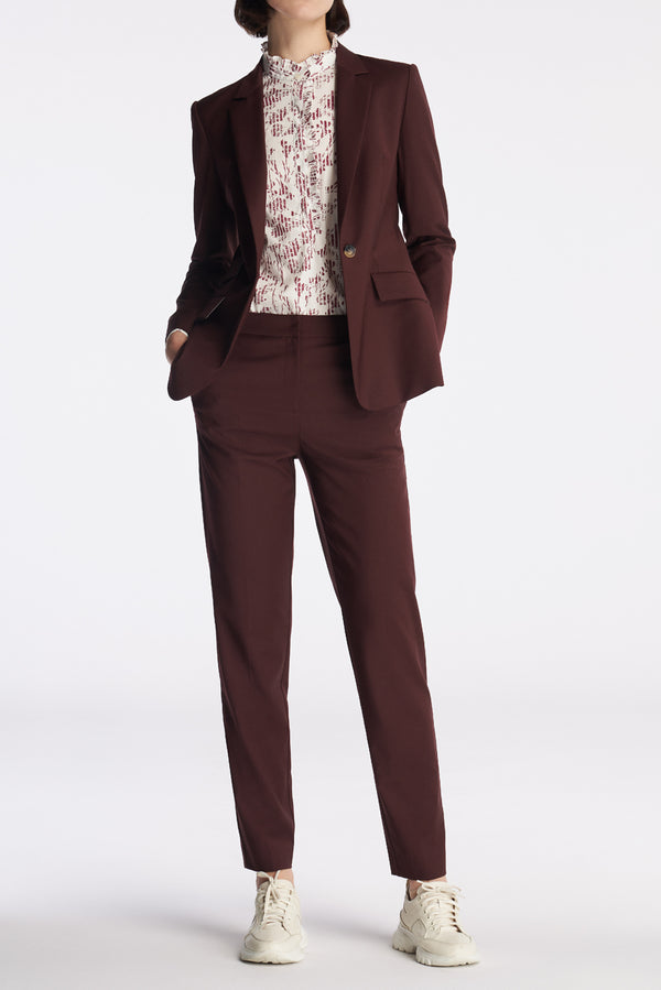 laurèl Laurèl Classic Blazer Red