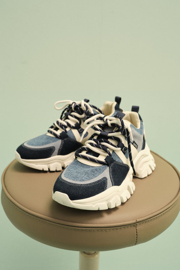 laurèl Laurèl Denim Blue Sneakers Denim Blue